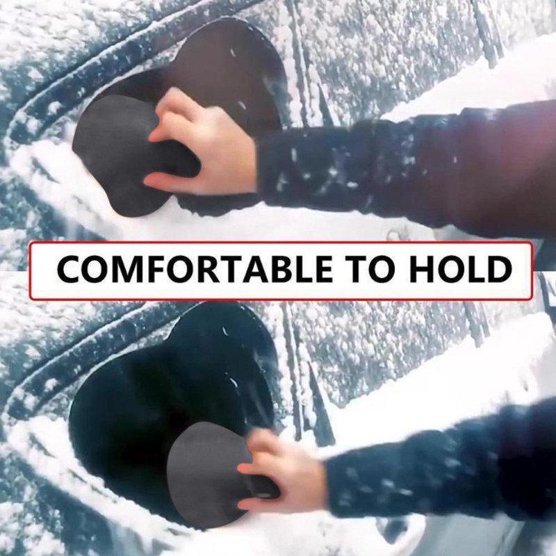 2023 Új 1/2db Szélvédő hó eltávolító Kúpos jégtelenítő szerszám Hóeltávolító Autós hókaparó Jégkaparó