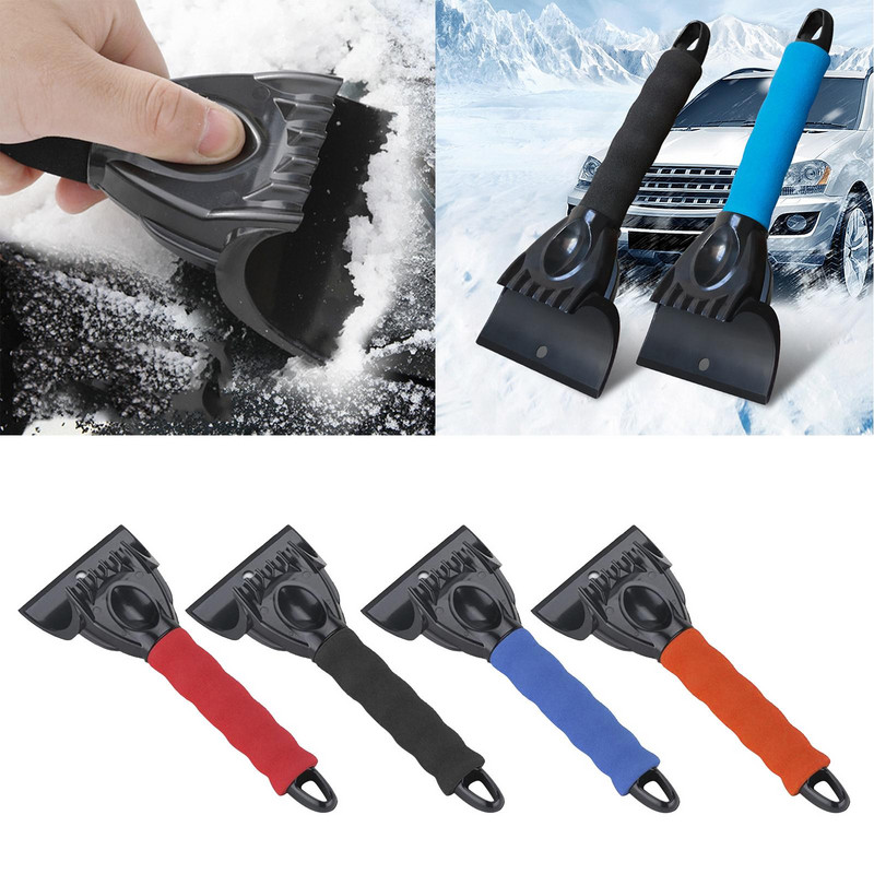 Kompakt kézi hó jégkefe, tömör, szélvédő ablakokhoz