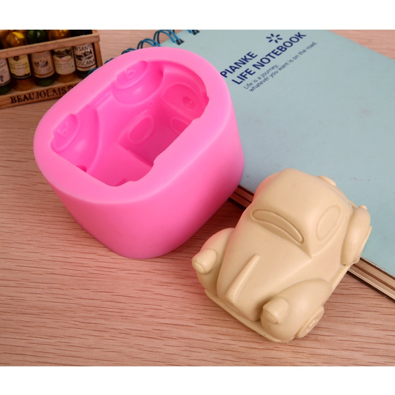 3D autós forma szilikon szappan forma csokoládé agyag formák gyertya szappan barkácsolás forma készítés kézműves torta díszítő fondant eszköz