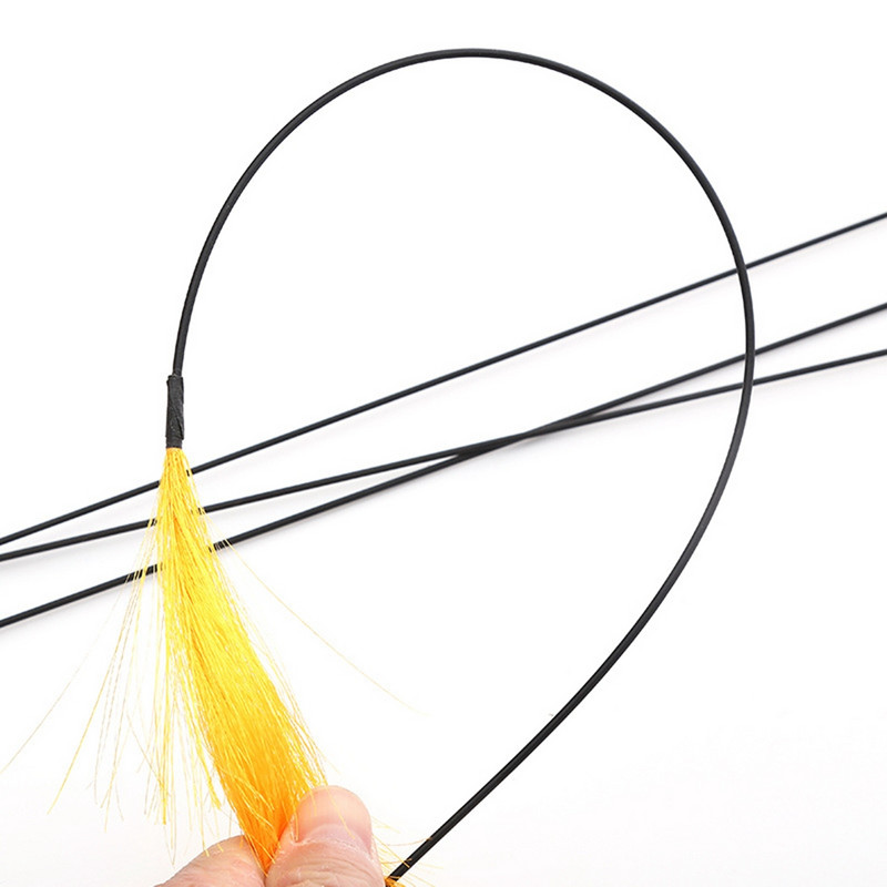 Macskapálca játék Aranyos műszőrme macskapálca játék cica kötekedő játék kisállat interaktív játék cica rágójáték macska pálca bot Kisállat kiegészítők