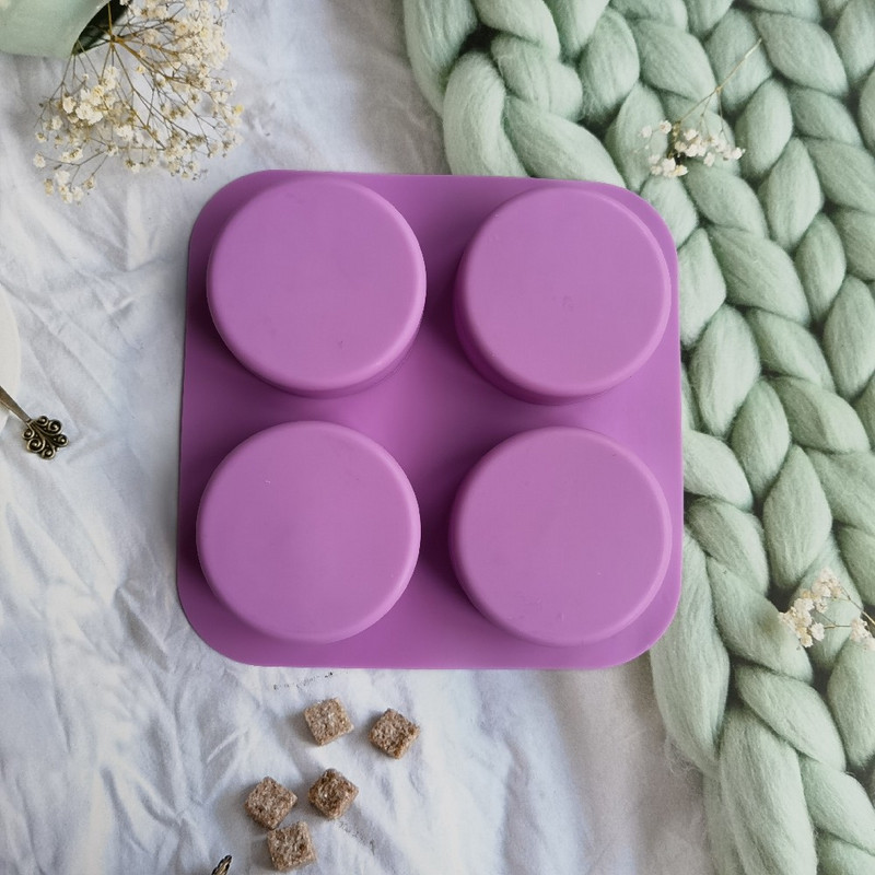 4 üreges szilikon forma Virágszappan forma barkácsolás kézzel készített szappanforma Kézzel készített csokoládé keksz torta dekoráció sütőformához kézműves