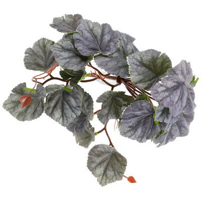 Tapadókorongok Lógó Növények Élethű medálok Hüllők Dekoráció Hamis Akvárium Terrárium Faux Beltéri