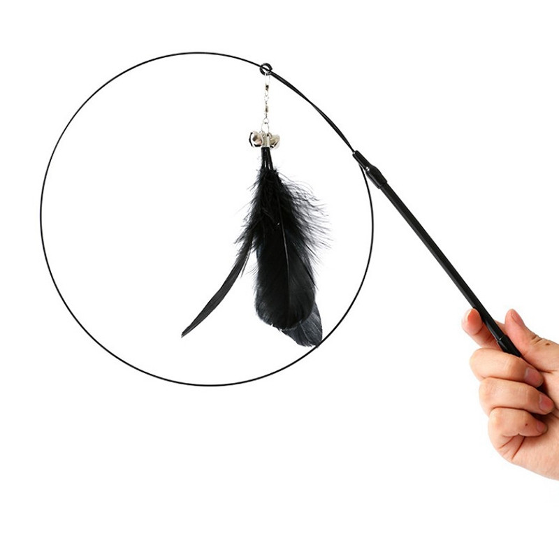 Kihangosító macskajátékok Interaktív játék ugrató pálca tapadókorongos játék macskatollhoz Kisállatjátékok Balekjátékszerek Cicatermékek