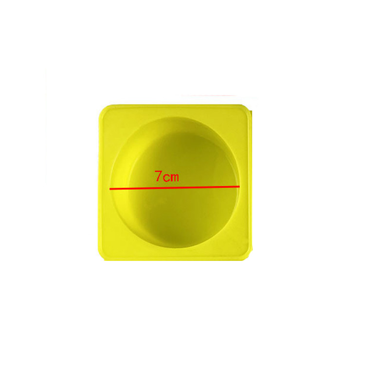 1 db Szappankészítő forma tapadásmentes szilikon formák kerek téglalap alakú ovális szív alakú szappanforma kézzel készített szappankészítéshez