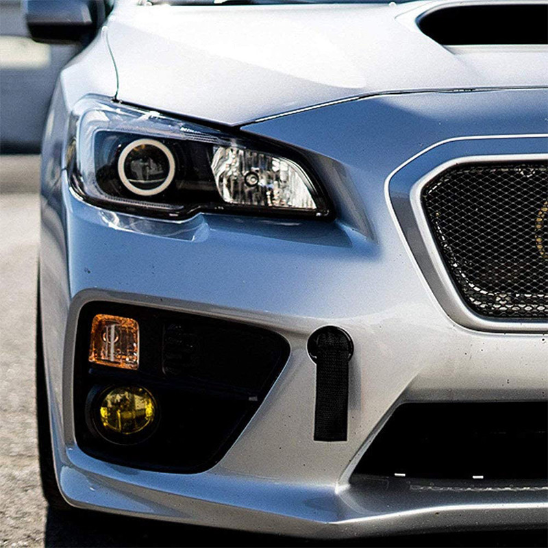 Nagy szilárdságú autós nylon vonószíj Autó vontatókötelek Utánfutó kötelek Lökhárító Utánfutó Max. 2 tonna vonószíj anyával Auto tartozékok