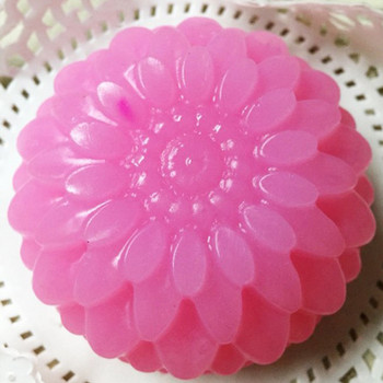 Χειροποίητο σιλικόνης σε σχήμα λουλουδιού κοιλότητας DIY Χειροποίητο Σαπούνι Κερί Κέικ Προμήθειες 6Holes Crafts Χειροποίητο Καλούπι Σαπουνιού
