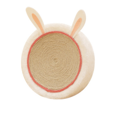 Macskakarcoló 2 az 1-ben karcmentes macskaágy Aranyos formájú macskakarcoló ágy Kerek macskakarcolás elleni mancsjáték Gatos Accesorios