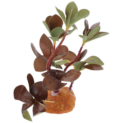 Stiklinės talpyklos dėžutė roplių reikmenys bakas terariumas plastikinis modeliavimas dekoras kraštovaizdis žuvis