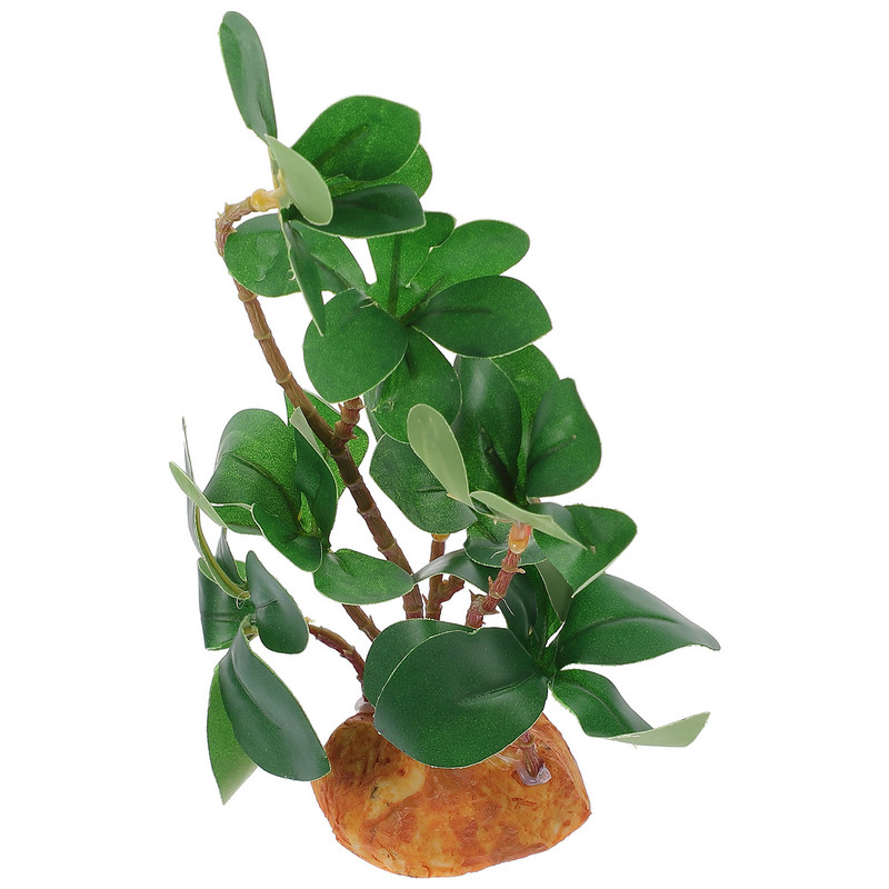 Üvegtartályok doboz hüllő kellékek tartály terrárium műanyag szimuláció dekoráció táj halak