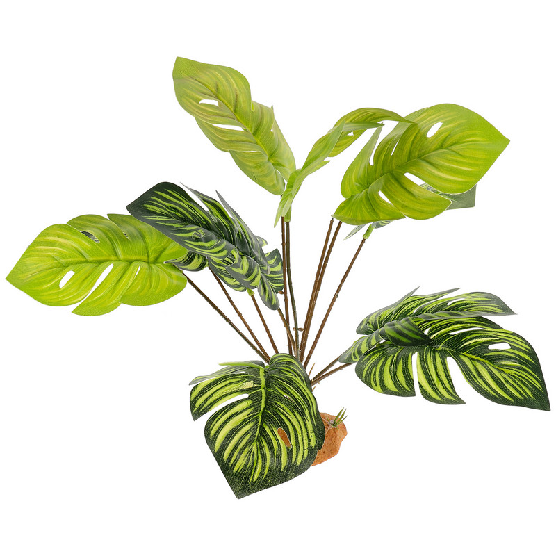 Reptile Tank Tájnövények Dísz szimuláció Akvárium Tereprendezés Fish Terrarium