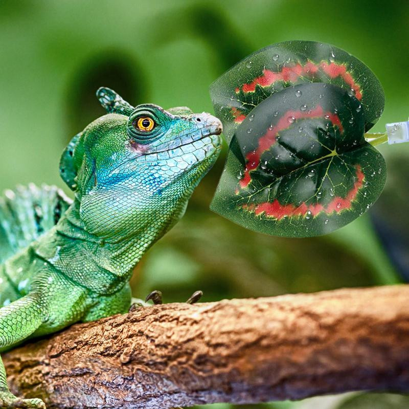 Akvárium levelek dekoráció 2 DB mesterséges akváriumi növények dísz tapadókorongokkal Halak élőhely szimulált levél otthoni dekoráció