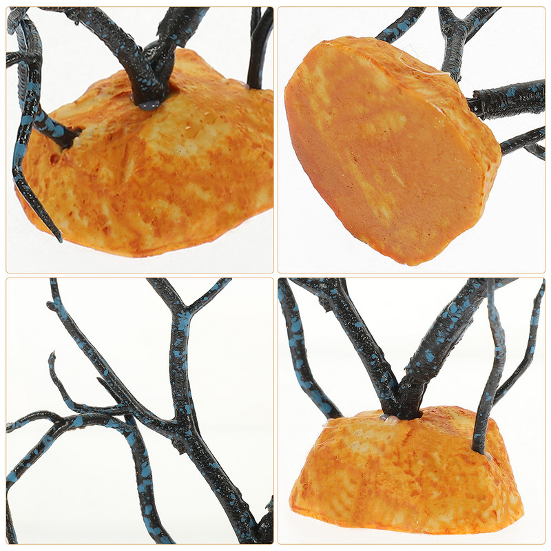 Hamis hüllő mesterséges terrárium hüllők dekoráció Vivarium kaméleonok tarajos gekkó szőlő