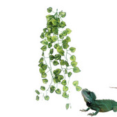 Mesterséges trópusi növények hüllők trópusi növények szőlő élőhely dekoráció valósághű vízálló növények tartály élőhely dekoráció