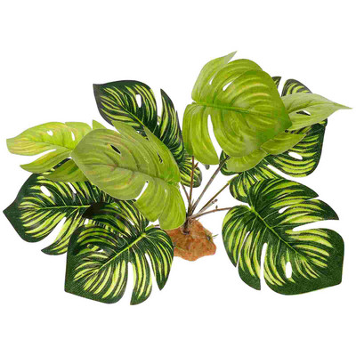 Díszek hüllők búvóhely Hamis növények Hüllők Mesterséges tartály Tereprendezés élethű