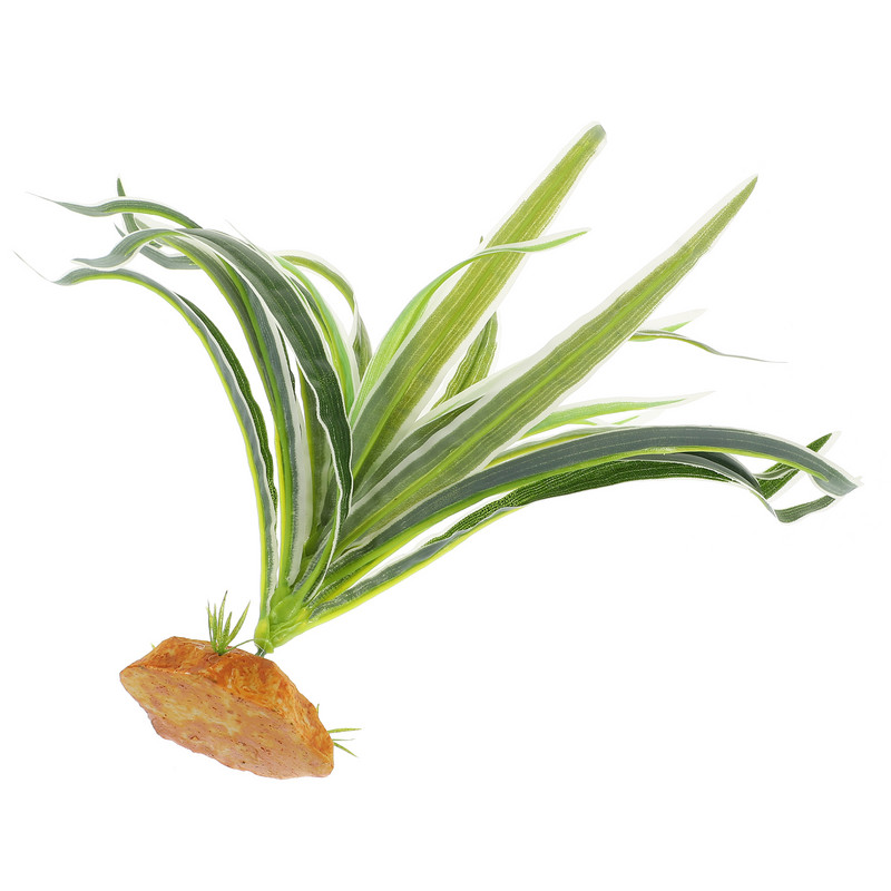 Haldíszek akváriumhoz Állatok Dekoráció Élethű díszek Póktartály Tartozékok Növények Élőhelyek