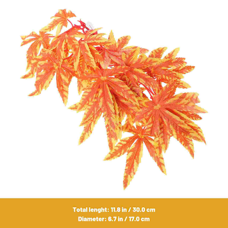 Hegymászó Szőlő Hamis szőlők Hal Üveg Hal Bowling Hüllők Növények Tartályok Akvárium Dekorációk