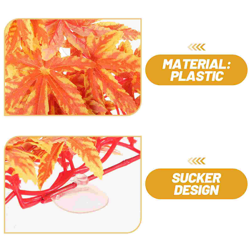 Hegymászó Szőlő Hamis szőlők Hal Üveg Hal Bowling Hüllők Növények Tartályok Akvárium Dekorációk