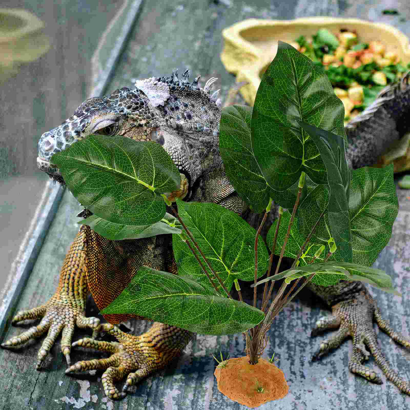 Hüllők műanyag rejtek Akvárium Terrárium Tereprendezés Dísz Kígyó Tartály Rejtő Barlang Hamis élőhelyek Gyík Szőlő kunyhó Állat