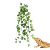 Mesterséges trópusi növények hüllők trópusi növények szőlőültetvények élőhelydíszek Vízálló univerzális valósághű mesterséges levelek