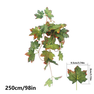 Mesterséges trópusi növények hüllők trópusi növények szőlőültetvények élőhelydíszek Vízálló univerzális valósághű mesterséges levelek