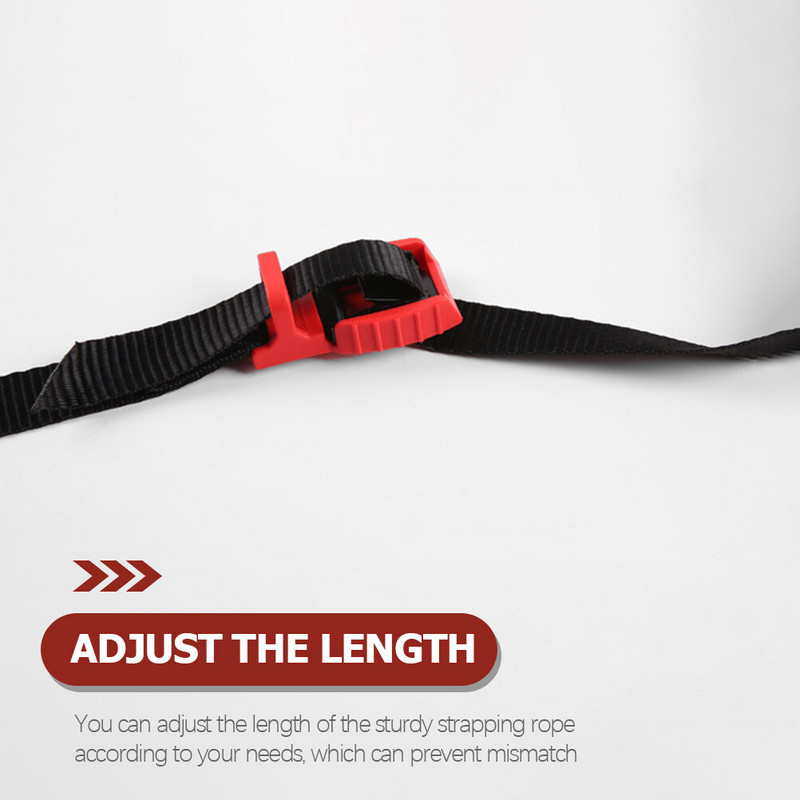 Kényelmes kötegelő kötél autós fix kötél Tartós fix heveder Praktikus köteg kötél vastagított köteg heveder