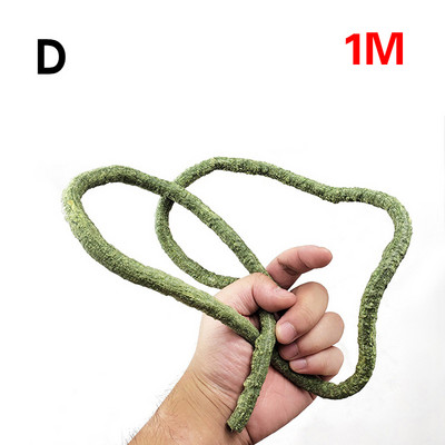 1 db Jungle Vines Terrarium Decor Műszőlő Gyíkok Rugalmas Hajlítható Jungle Climber Reptile Pet Vivarium dekoráció