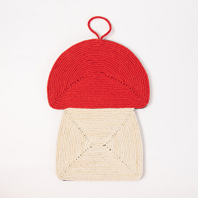 Cactus Cat Scratcher Pad Szizál Avokádó Padlizsán karcolásgátló macskáknak Kanapé Bútor Védő Cica kaparószőnyeg kisállat szőnyeghez