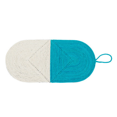 Cactus Cat Scratcher Pad Szizál Avokádó Padlizsán karcolásgátló macskáknak Kanapé Bútor Védő Cica kaparószőnyeg kisállat szőnyeghez