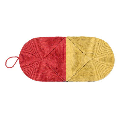 Cactus Cat Scratcher Pad Szizál Avokádó Padlizsán karcolásgátló macskáknak Kanapé Bútor Védő Cica kaparószőnyeg kisállat szőnyeghez