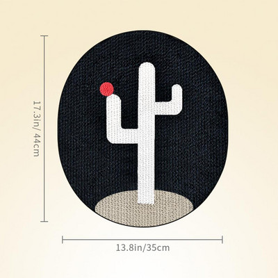 ÚJ Cat Cactus Pattern Karcolótábla Kopásálló macskakarcoló bútorvédő kisállatkellékek