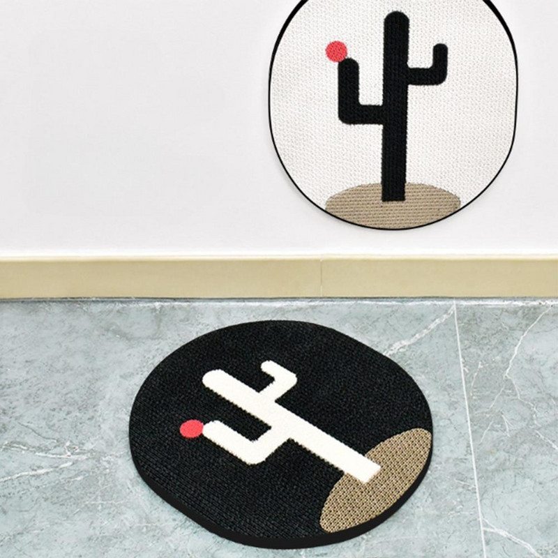 ÚJ Cat Cactus Pattern Karcolótábla Kopásálló macskakarcoló bútorvédő kisállatkellékek