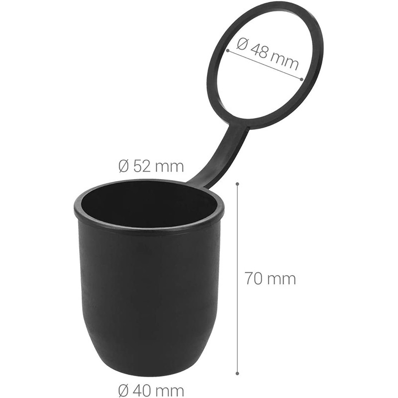 Autó Utánfutó golyós sapka Védőburkolat PVC Autó tartozékok Vonóhorog Ball Vonóhorog Vonóhorog fedél autójavító szerszám