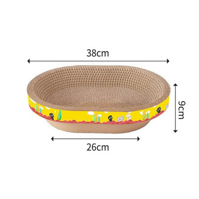 Macskakaparó Macskafészek Board Lounge ágy macskák edzés Köszörű karmos játékok körmök élezéséhez Kaparó macskatartozékok kisállatágy