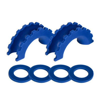 D-gyűrűs kengyelszigetelő alátétekkel 3/4 hüvelykes vontatóbilincsekhez az utánfutó gumivédő burkolatának védelmére