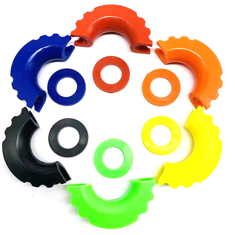 D-gyűrűs kengyelszigetelő alátétekkel 3/4 hüvelykes vontatóbilincsekhez az utánfutó gumivédő burkolatának védelmére