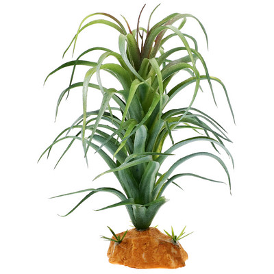 Dekoras akvariumas netikrų roplių terariumas tikroviškas ornamentas imitacija puošmena augalai voras