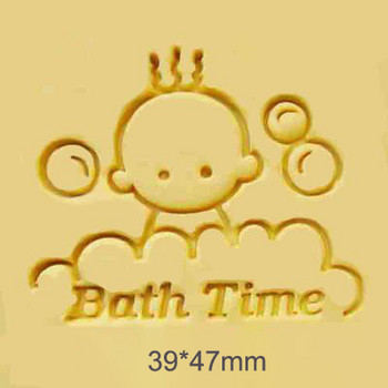 Печат за бебешки сапун Карикатура на животински шарки Прозрачен натурален сапунен печат Акрилен отпечатък Печат по поръчка за производство на сапун