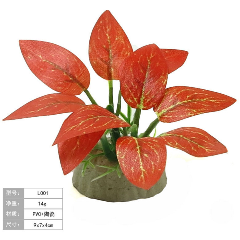 Szövet műanyag tereprendezés előtér, vízi fű, mini akvárium tereprendezés, apró növények, vízi fű magassága 5 cm