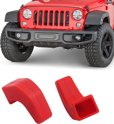 Jeep Wrangler JK JL Gladiator JT 2007-2023 Lökhárítóhoz Vonóhorog burkolatok sapka Utánfutó Golyófedél Vonóhorog sapka vonóhorog Utánfutó Védelem