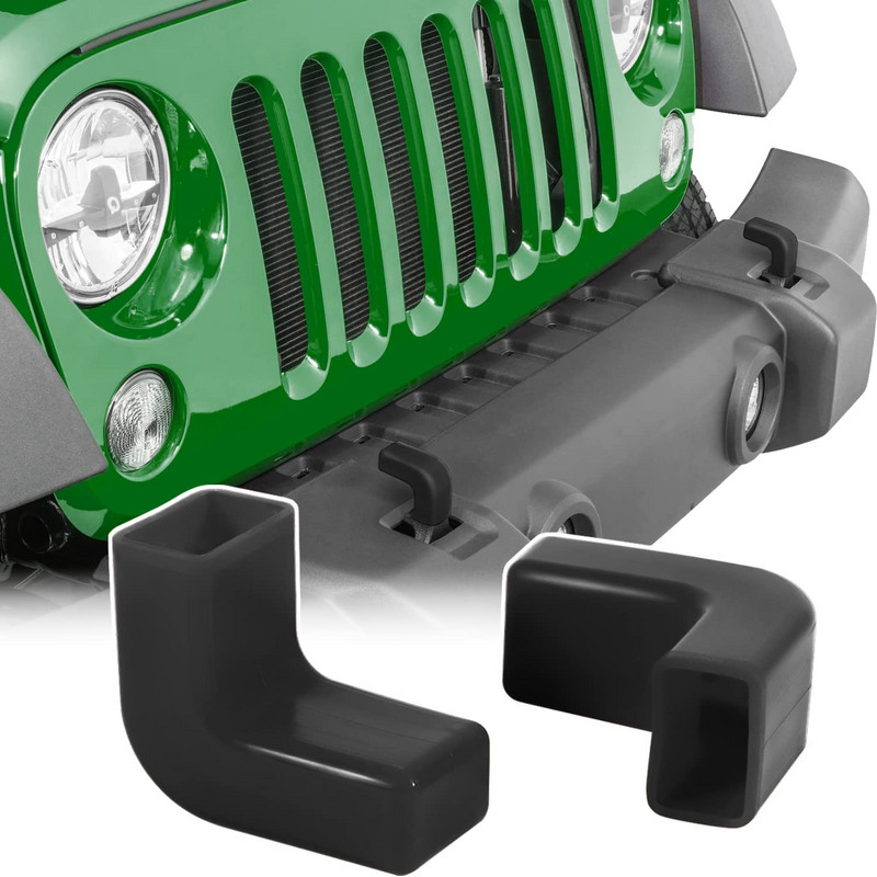 Jeep Wrangler JK JL Gladiator JT 2007-2023 Lökhárítóhoz Vonóhorog burkolatok sapka Utánfutó Golyófedél Vonóhorog sapka vonóhorog Utánfutó Védelem