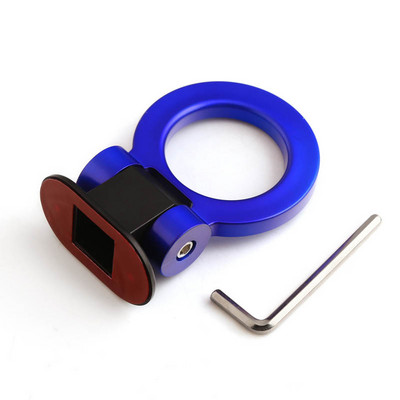 A legújabb többszínű ABS pálya versenyautó első hátsó lökhárító autótartozékok Utánfutó gyűrűs szem Vonóhorog matrica csavarkulccsal