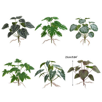 Ερπετοειδές φυτό ζούγκλας τεχνητό κρεμαστό φυτό ερπετό ενυδρείο βιότοπο Τεχνητό κρεμαστό φυτό διακόσμηση