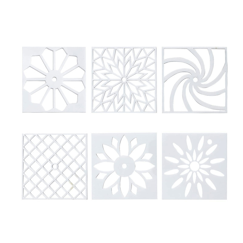 Rankų darbo muilas ištraukiamas per formeles Stulpelis Vamzdis Formelių rinkinys iš 6 reikmenų, skirtų pasidaryk pats gaminti muilo šabloną, amatų įrankių priedai