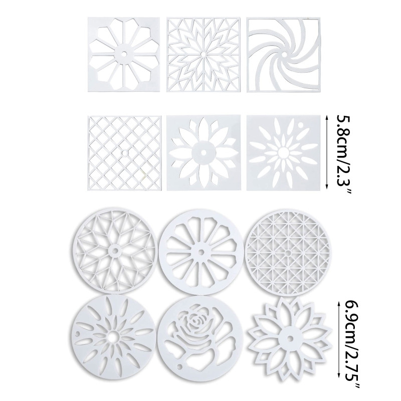 Rankų darbo muilas ištraukiamas per formeles Stulpelis Vamzdis Formelių rinkinys iš 6 reikmenų, skirtų pasidaryk pats gaminti muilo šabloną, amatų įrankių priedai