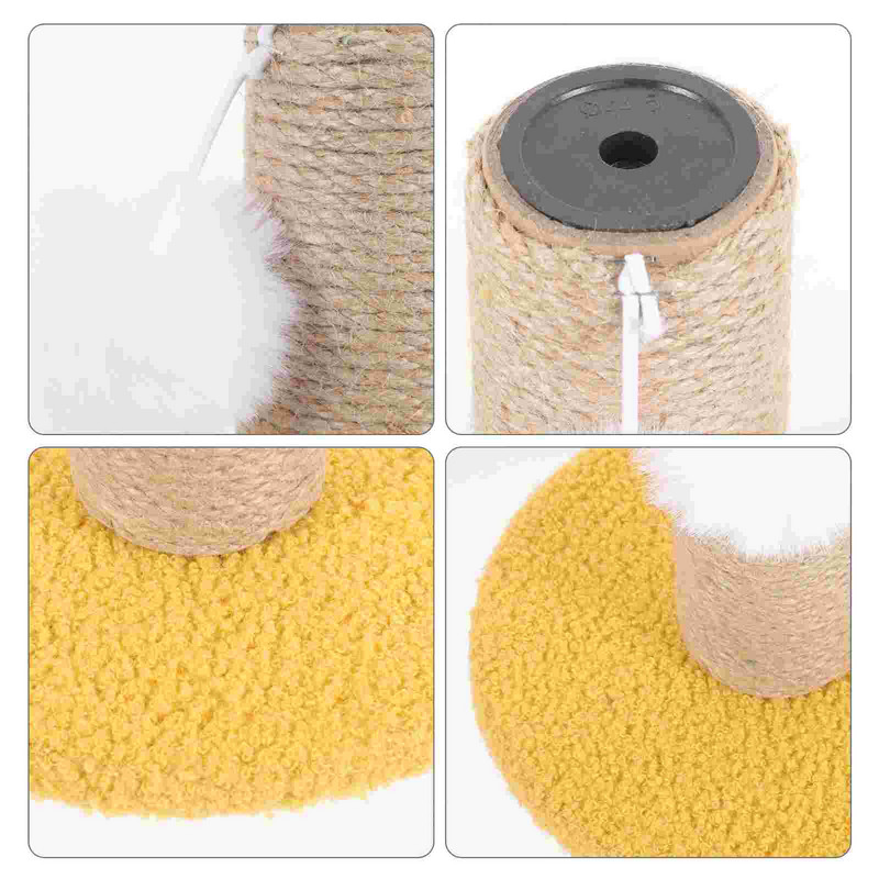 Macska mászókeret Kopásálló karcoló rúd Integrált cicakaparó padlóoszlop Napi használat háztartás