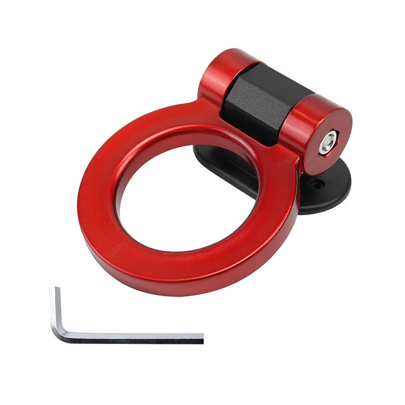 Vonóhorog kék matricák vonóhorog autó külső stílus dekoráció rátét has műanyag díszítő szimuláció