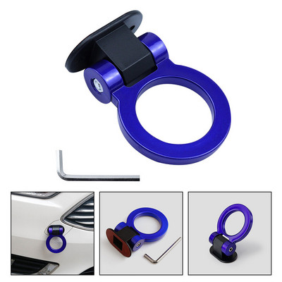 Hátsó Vonóhorog Vevő Vonóhorog Szimuláció Utánfutó Autó külső matrica Díszít Díszít Styling Abs Műanyag