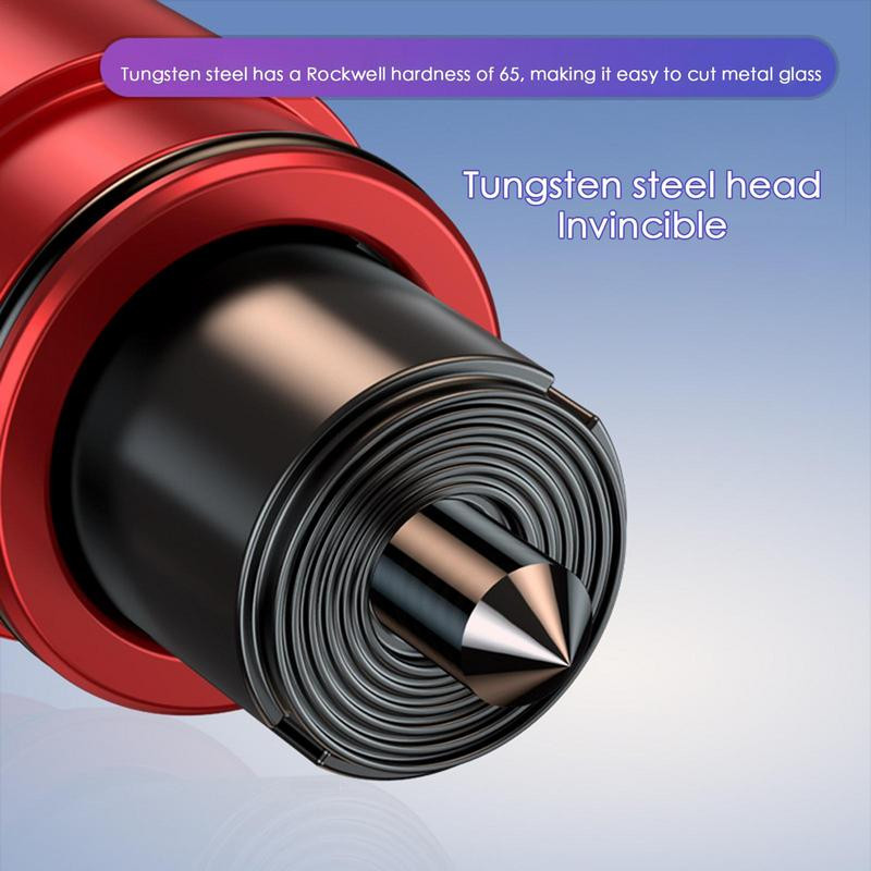 Mini autó ablaktörő ablaktörő biztonsági övvágó karcolásgátló alumínium ötvözet kalapácsos üvegtörő szerszámok víz alatti használatra