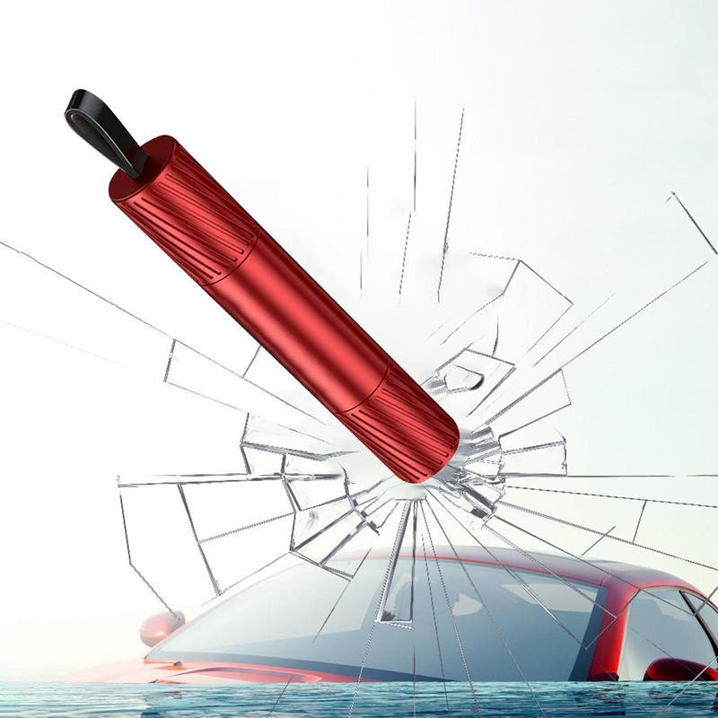 Mini autó ablaktörő ablaktörő biztonsági övvágó karcolásgátló alumínium ötvözet kalapácsos üvegtörő szerszámok víz alatti használatra