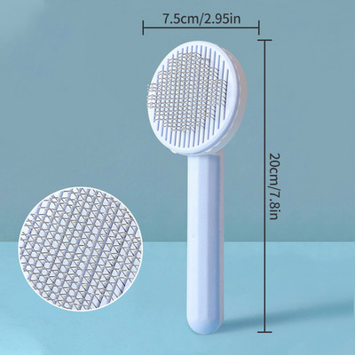 Kisállatkefe öntisztító slicker fésű eltávolítja a szőrt ápoló kefe Kisállat simító fésű Szépség Slicker kutyafésű kisállat kiegészítők